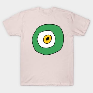 Green Nazar, Evil Eye, Amulet, Folkloric Beliefs, Green Evil Eye Protection, Folkloric Designs T-Shirt